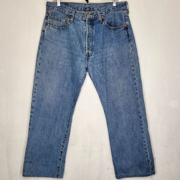 Vintage Y2K Levi's 501 Jeans Size 34 - Picture 1 of 11